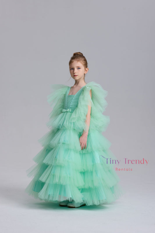 girl tulle party dress