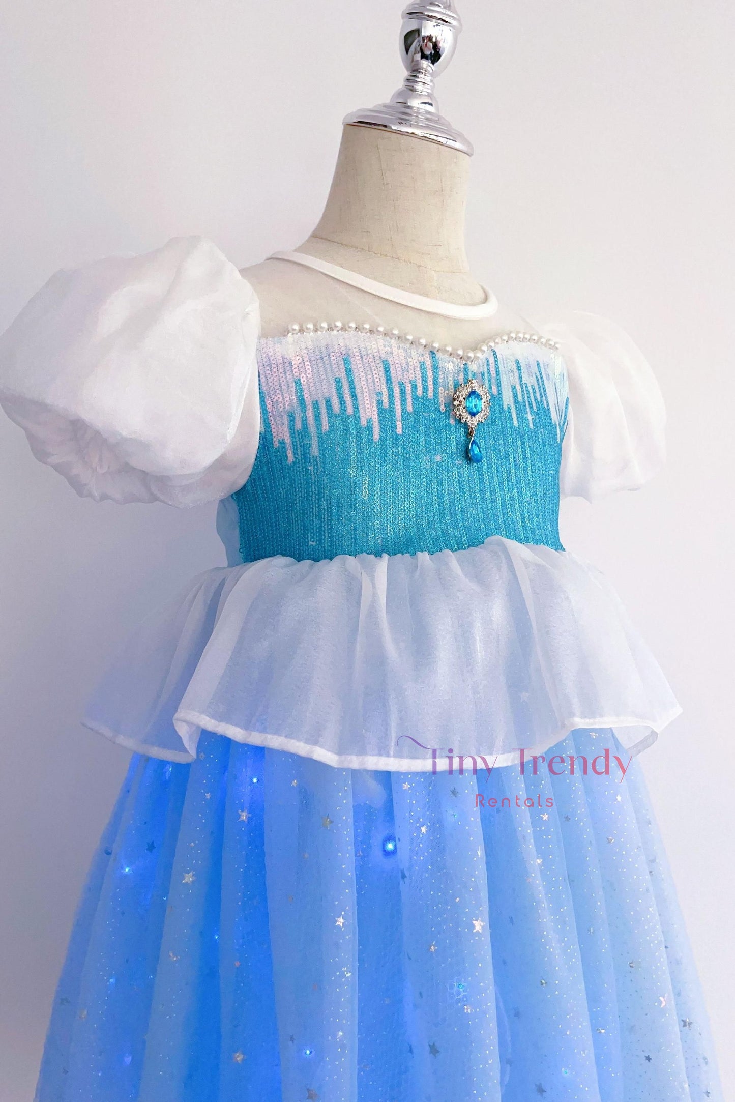 Glow Snow Queen Light-Up Dress