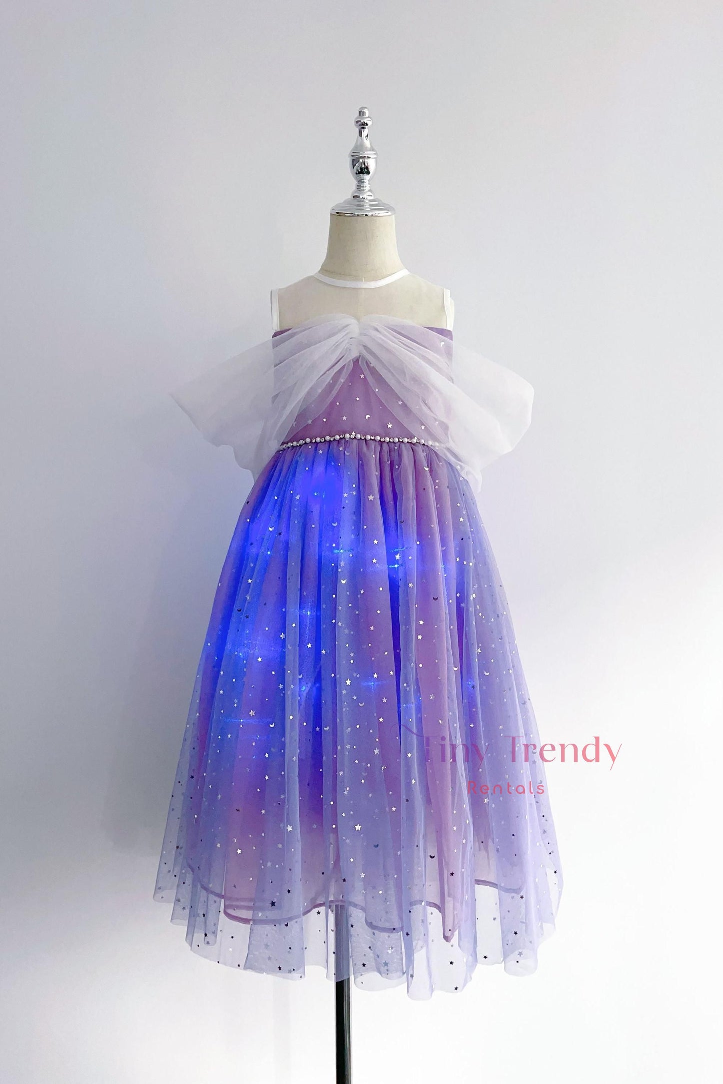 Lavender light up dress