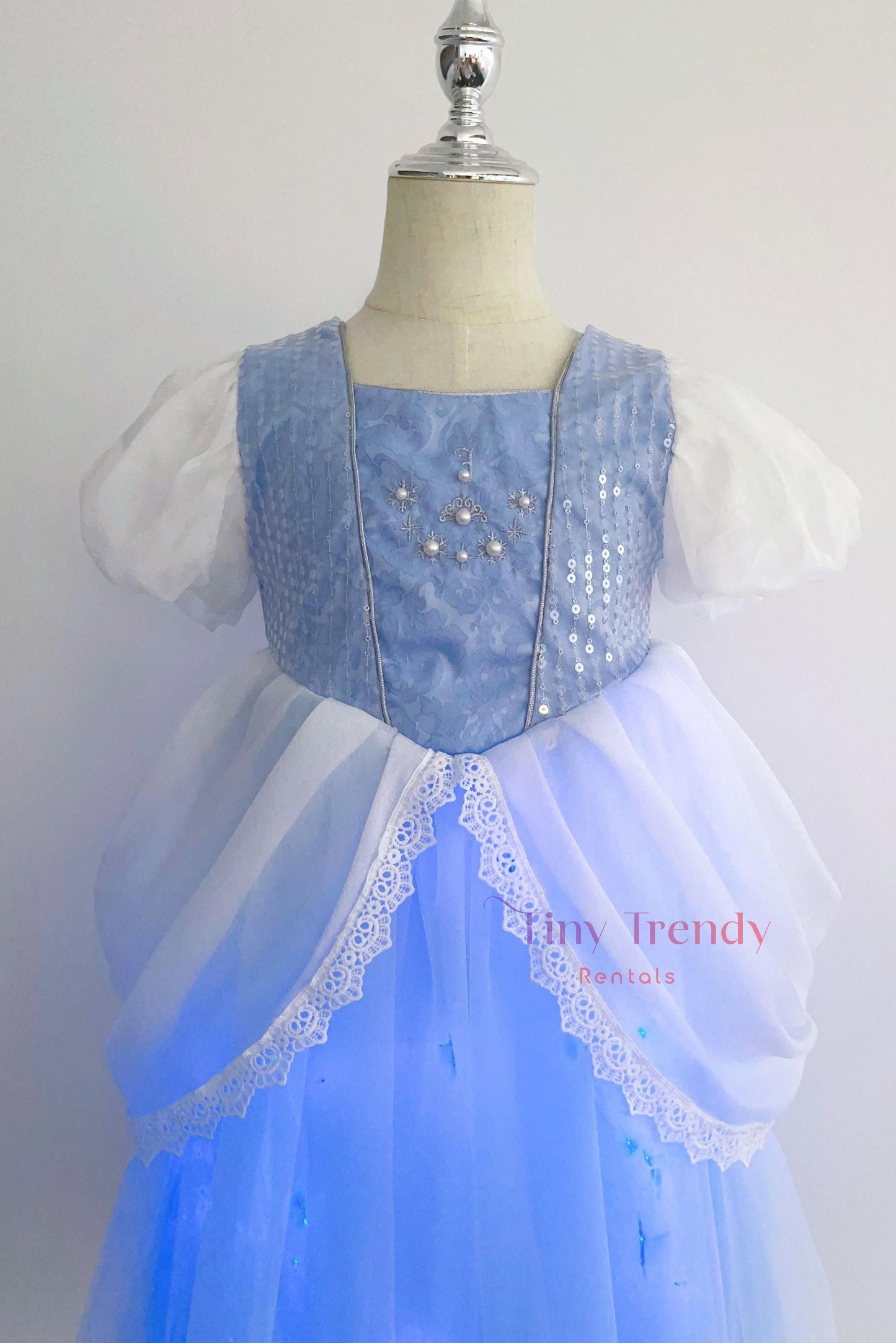 Frosted Princess Light-Up Dress