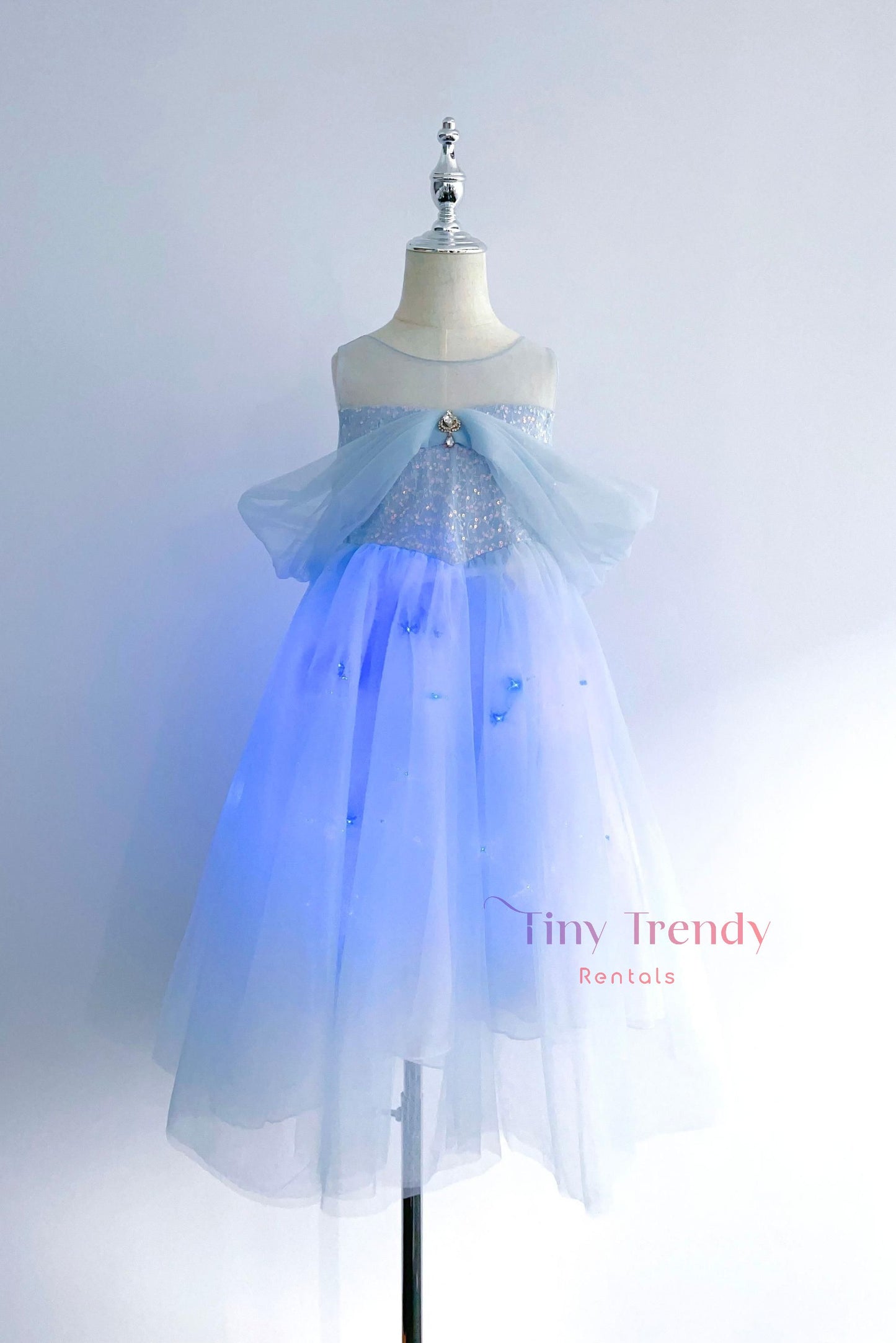 frozen light up dress